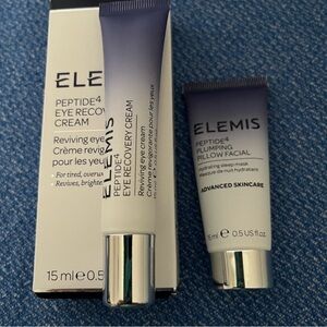 ELEMIS Pillow Plumping facial & Eye recovery Cream Duo Bundle NIB